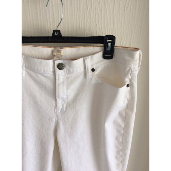 J. Crew, Stretch Off White Womens Jeans, Size 33/28 - Picture 2 of 6